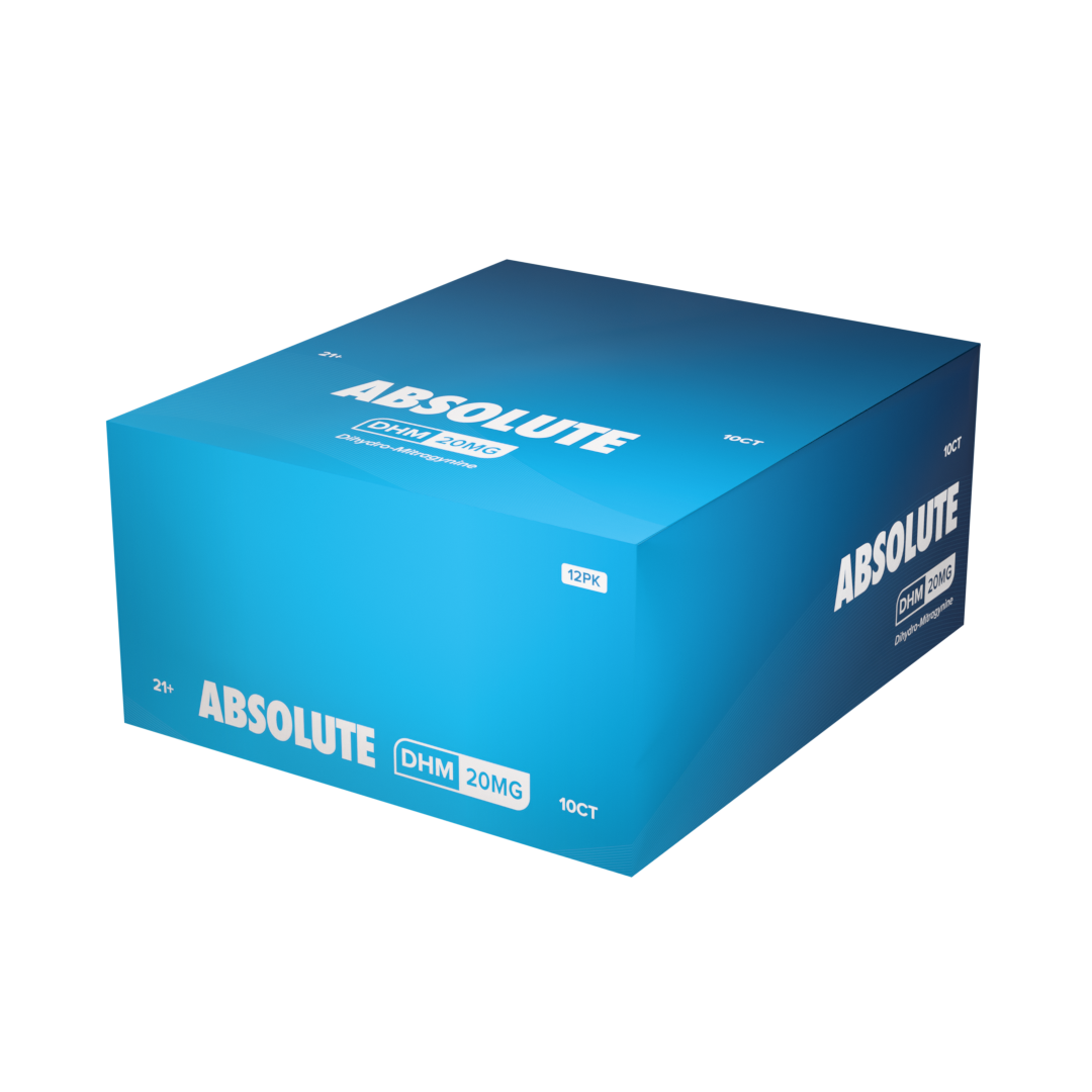 Absolute DHM 10-Count Display Box — 12 Units (10 Tablets per Puck) - Image 2