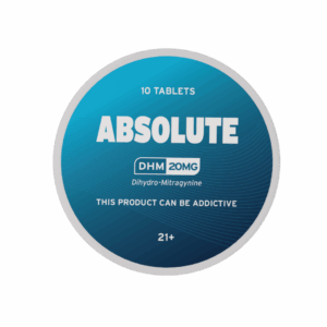 Absolute DHM 10-Count Display Box — 12 Units (10 Tablets per Puck)